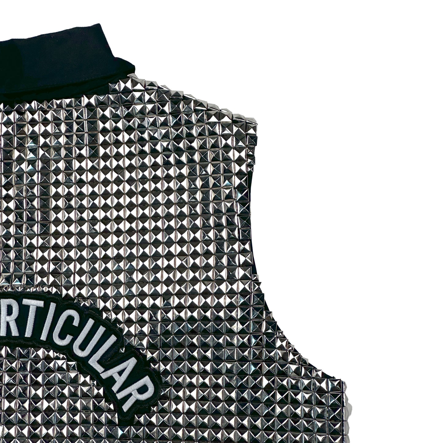 CHAQUETA SIN MANGAS C/TACHAS CLUB PARTICULAR (A PEDIDO)