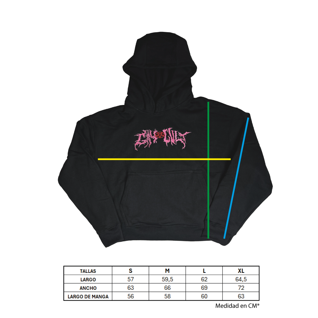 POLERON BOXY GAY CULT NEGRO