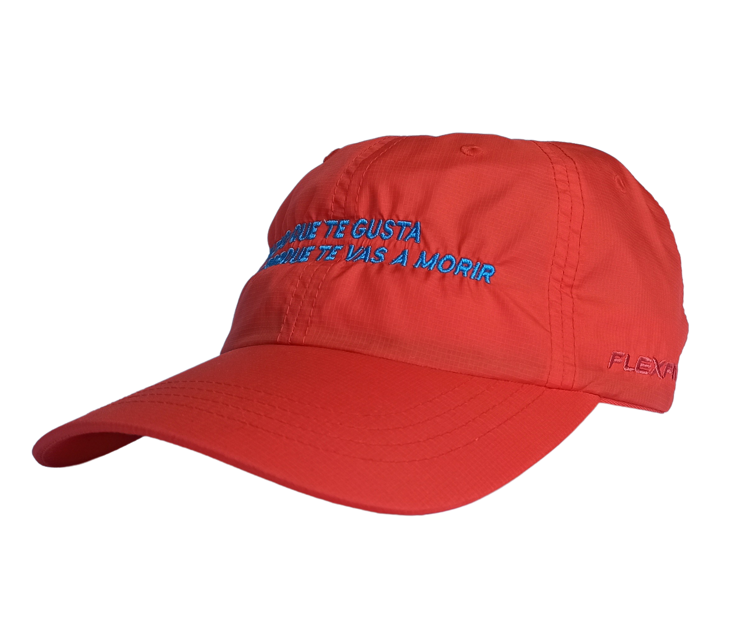 CAP NYLON DEPORTIVO "HAZ LO QUE QUIERAS" SALMON