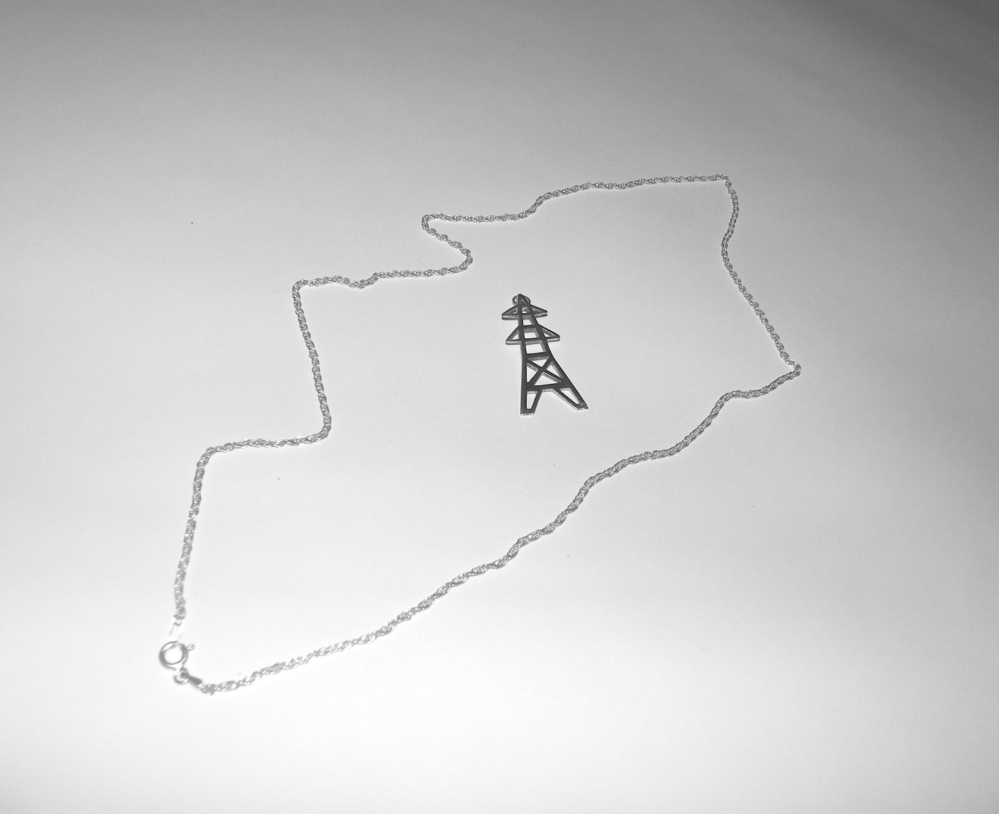 COLGANTE ANTENA DE PLATA