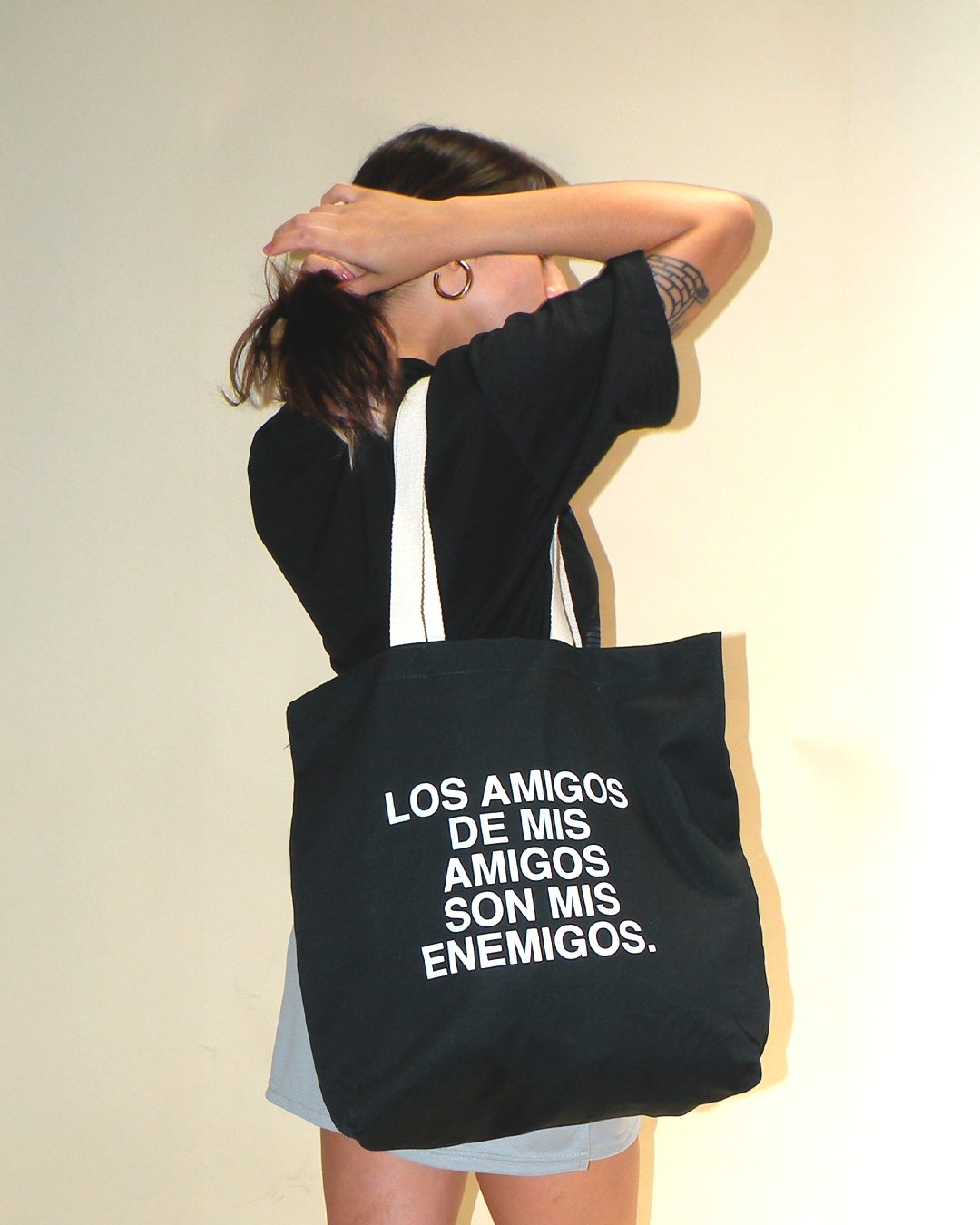 TOTE BAG GABARDINA LOS AMIGOS DE MIS AMIGOS