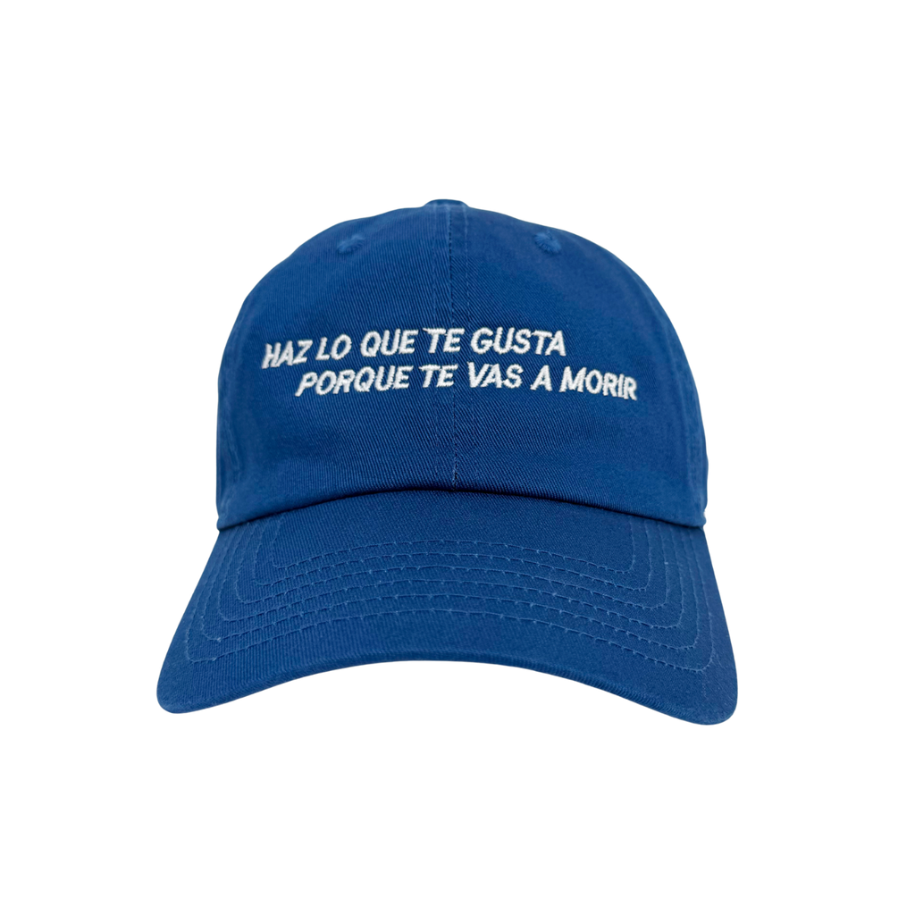 HAZ LO QUE TE GUSTA CAP AZUL FRANCIA