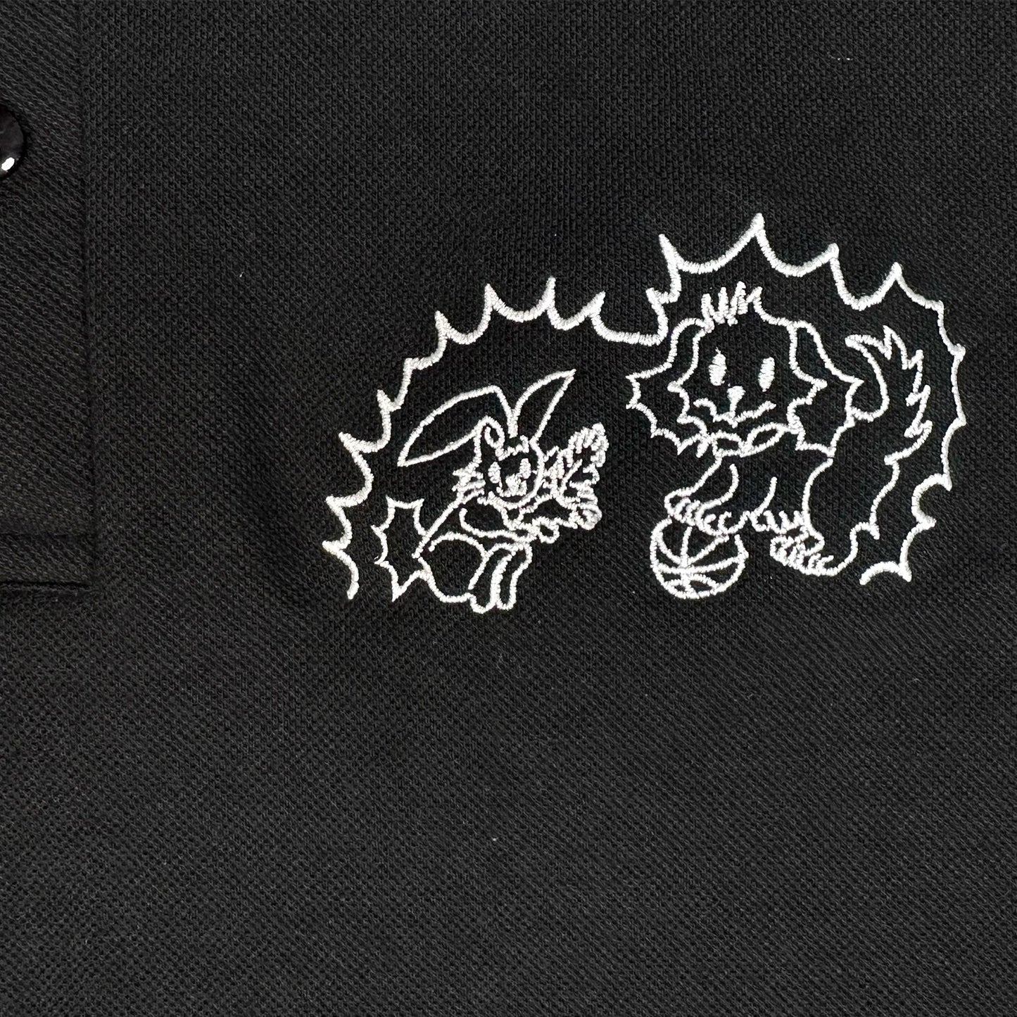 POLERA PIQUE BOXY LOS AMIGOS