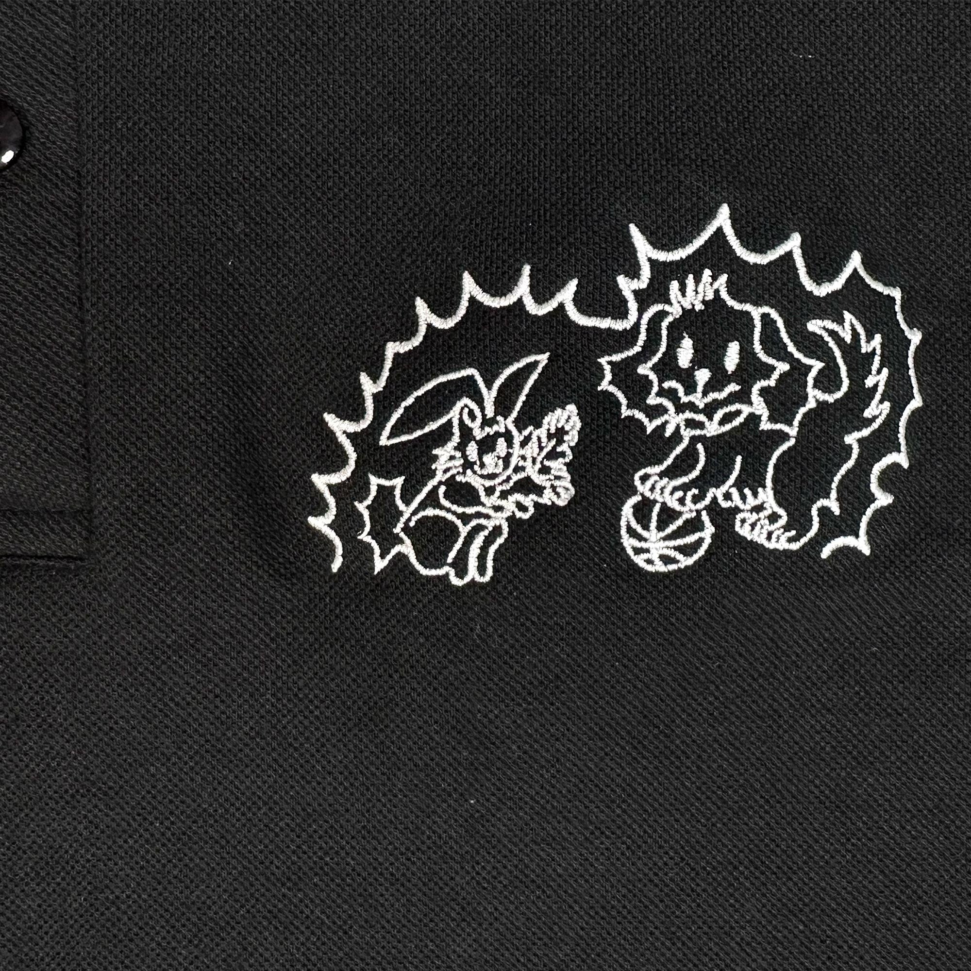POLERA PIQUE BOXY LOS AMIGOS