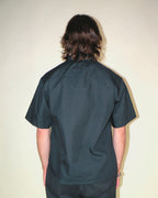 Camisa M/C Negra Flor Impresora 1993