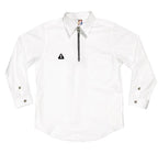 Camisa Blanca Oversized Cierre Particular