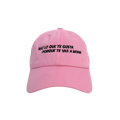 HAZ LO QUE TE GUSTA CAP BABY ROSADO