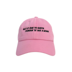 HAZ LO QUE TE GUSTA CAP BABY ROSADO