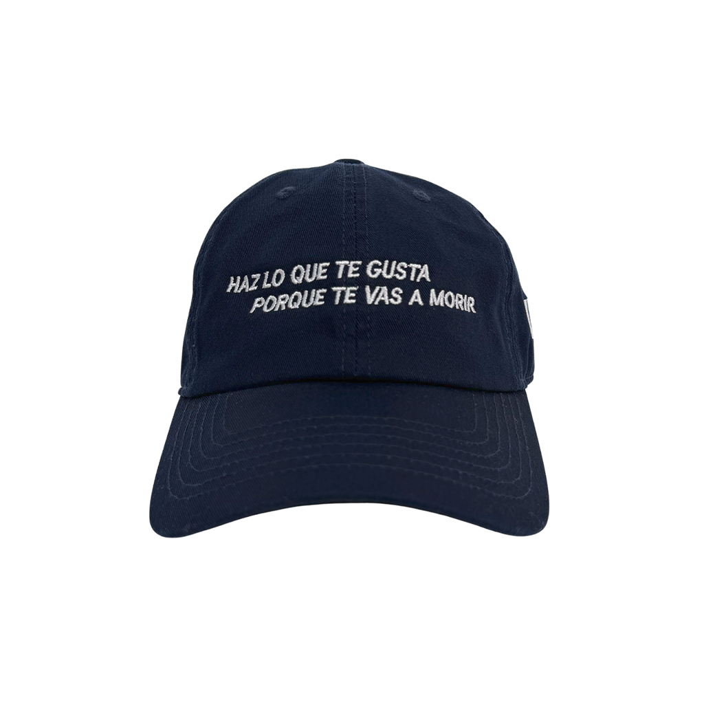 HAZ LO QUE TE GUSTA CAP AZUL MARINO