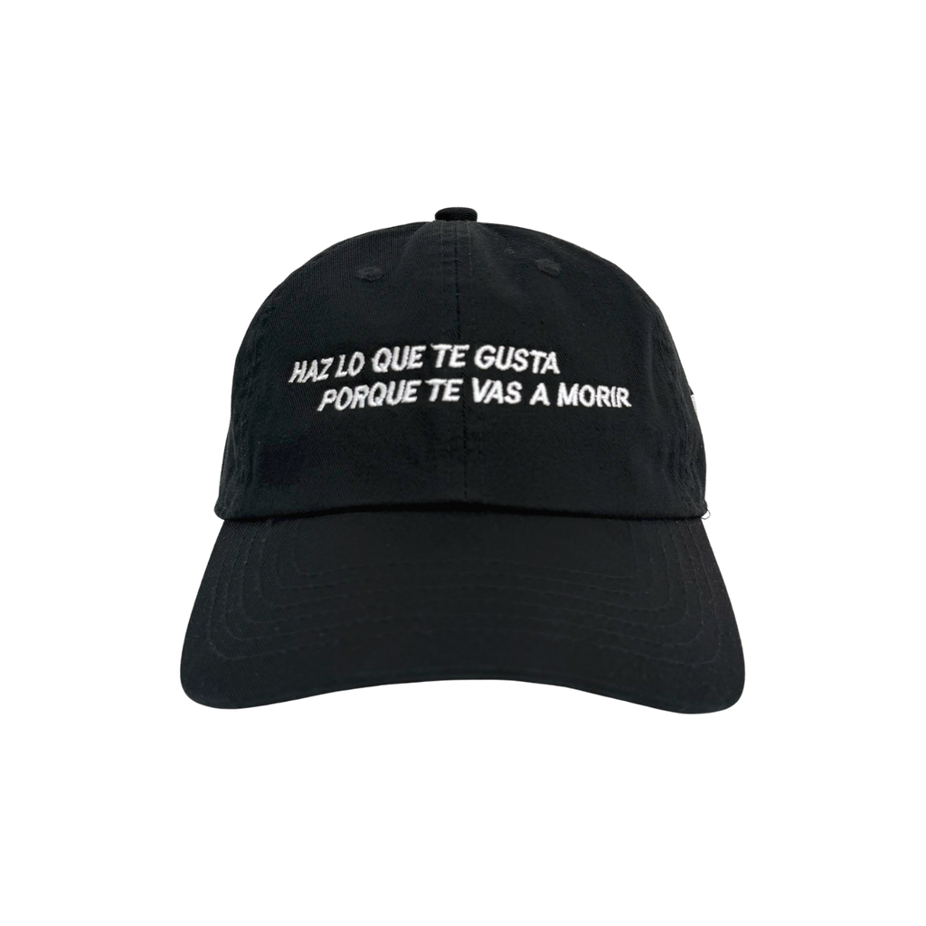 HAZ LO QUE TE GUSTA CAP NEGRO