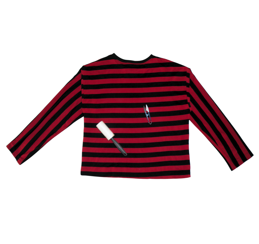 Polera ML Rayada Perro