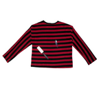 Polera ML Rayada Perro