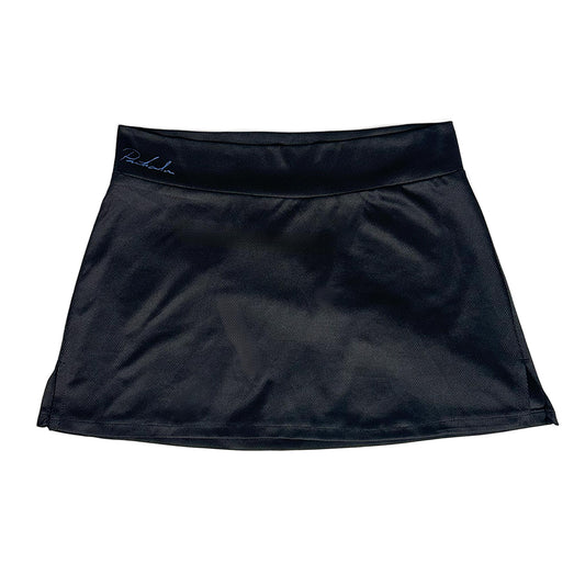 Mini falda “Berno” Malla Pique Negro