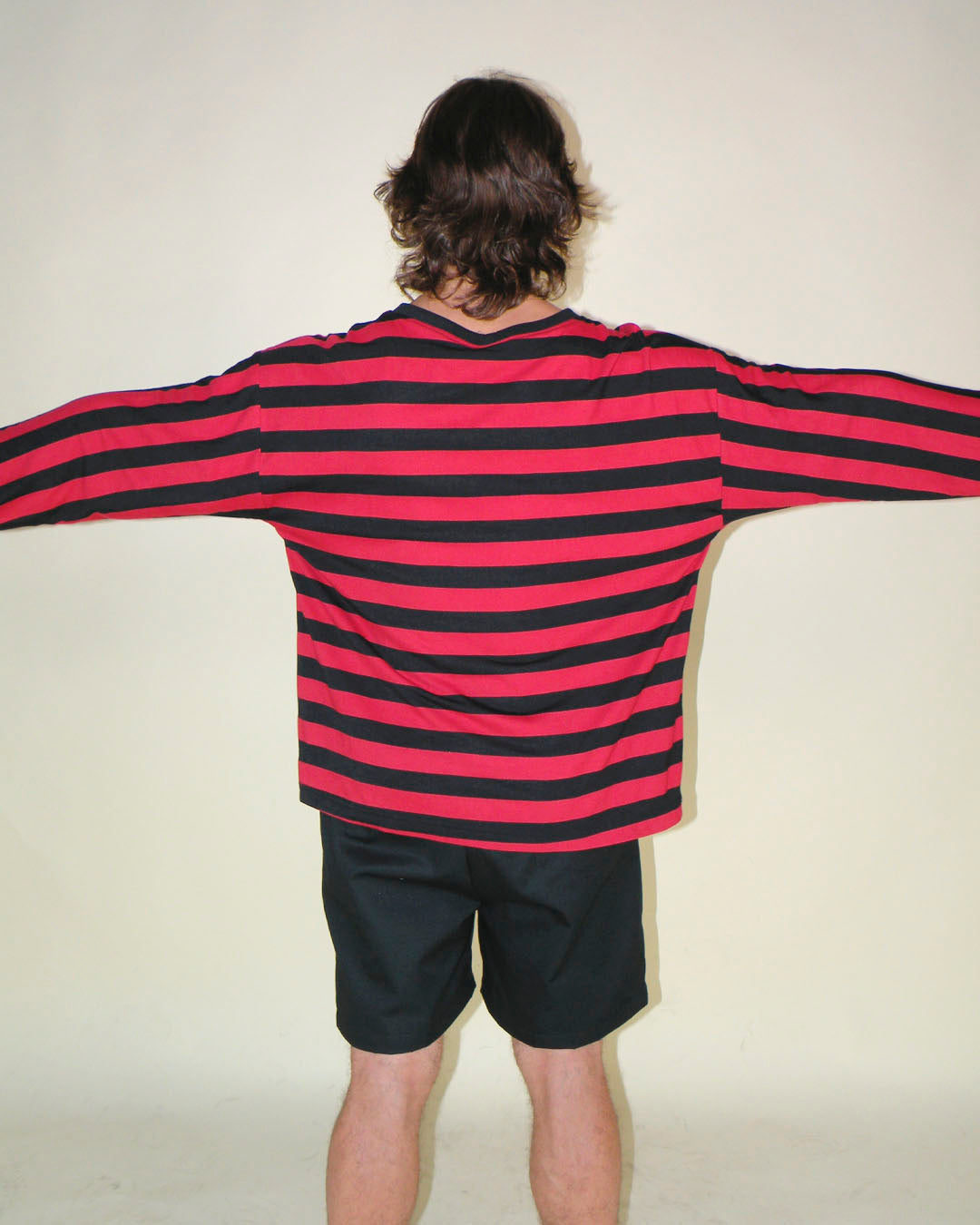 Polera ML Rayada Perro