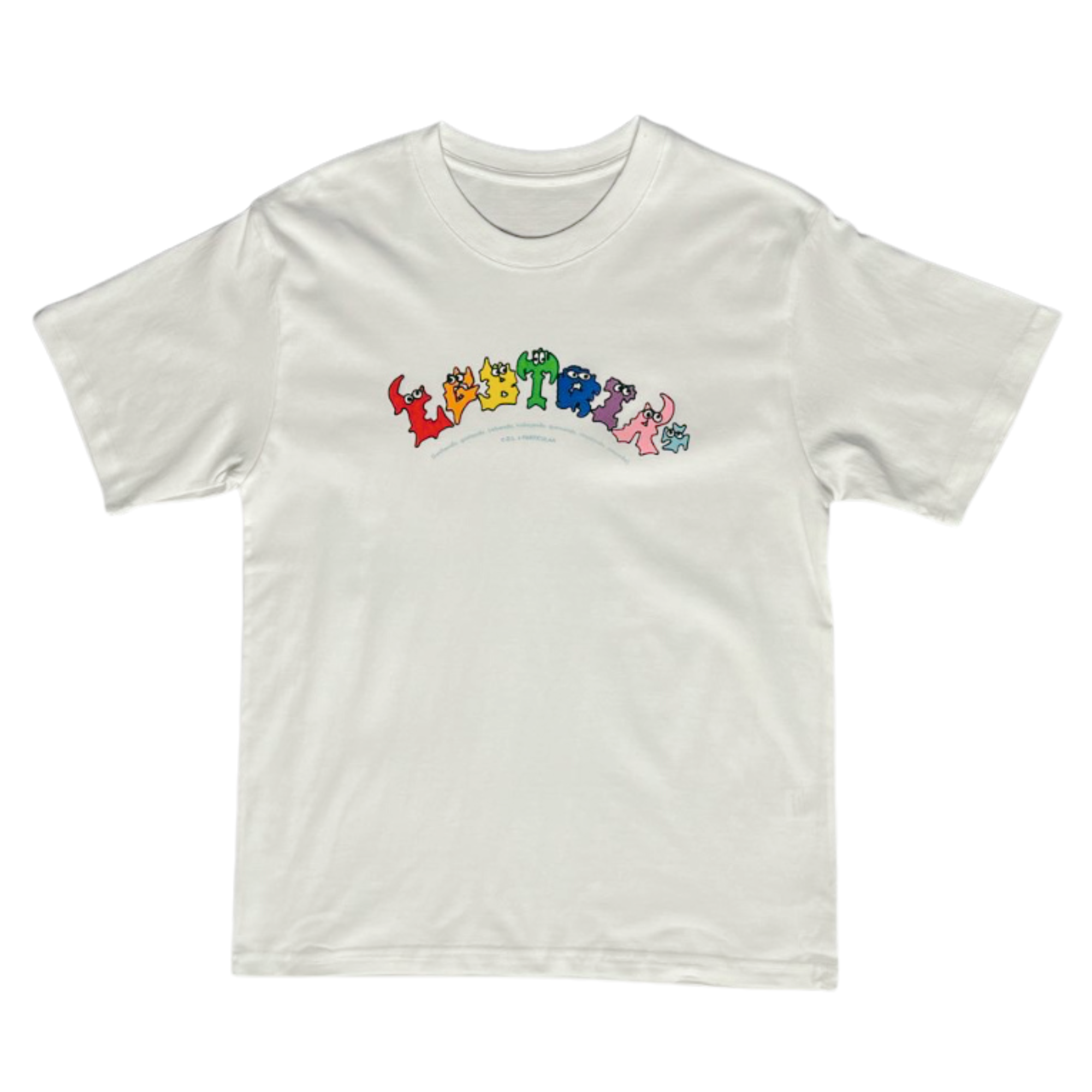 POLERA LGBTIQA+ BLANCA