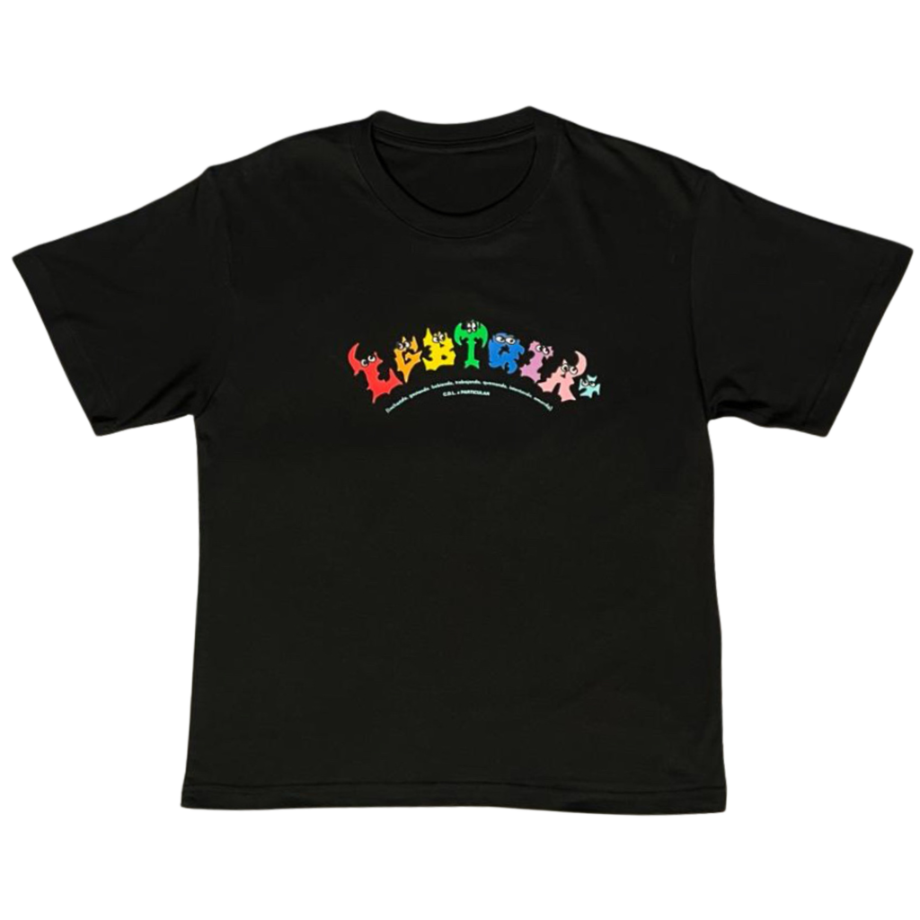 POLERA LGBTIQA+ NEGRO
