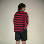 Polera ML Rayada Perro