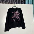 POLERA MANGA LARGA FLOR