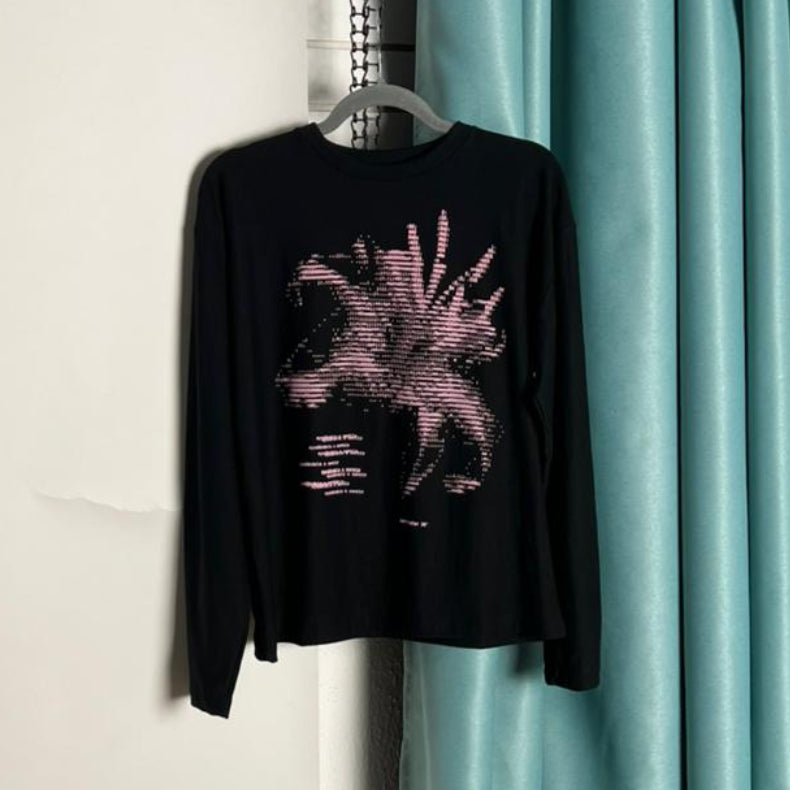 POLERA MANGA LARGA FLOR