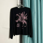 POLERA MANGA LARGA FLOR
