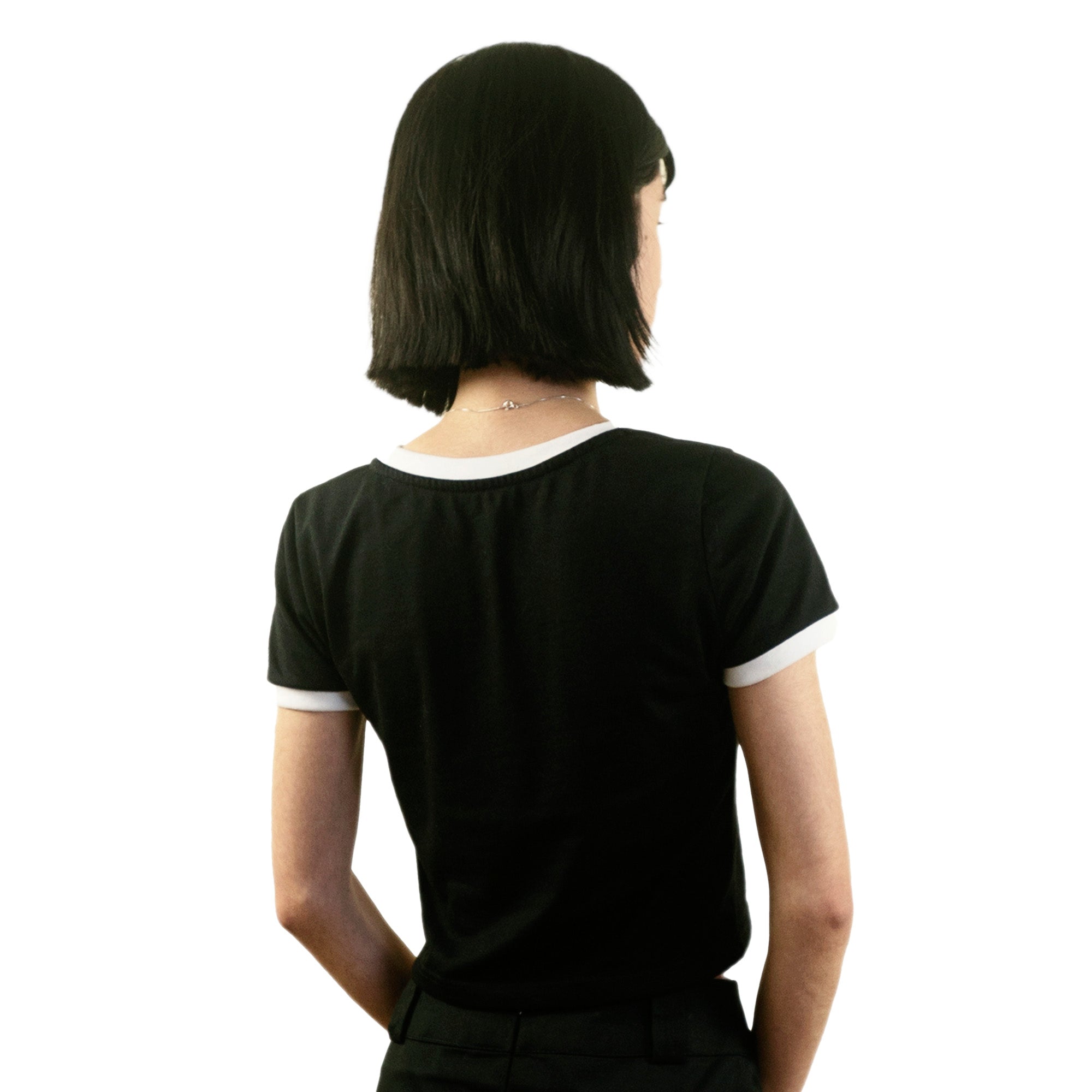 Baby Tee “HAZ LO QUE TE GUSTA POR QUE TE VAS A MORIR” negro