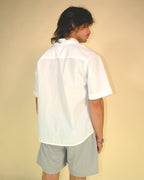 Camisa M/C Blanca Flor Impresora 1993