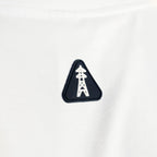 Polera 3 Cuellos Boxy Básica Blanca