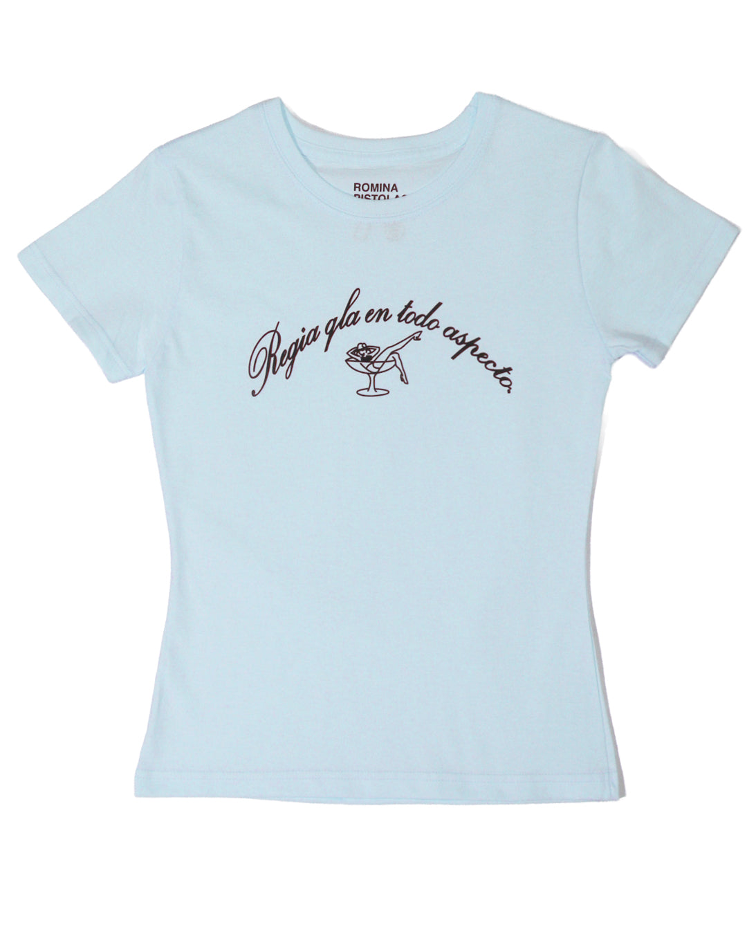 Polera "Regia qla en todo aspecto" de Romina Pistolas (PREVENTA)