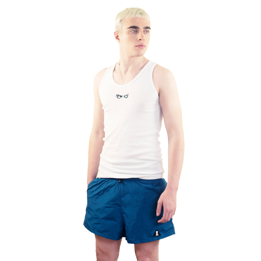 SHORT PARTICULAR DIARIO AZUL PROTECTOR.
