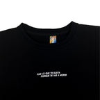 CREWNECK OVERSIZE HAZ LO QUE GUSTA NEGRO