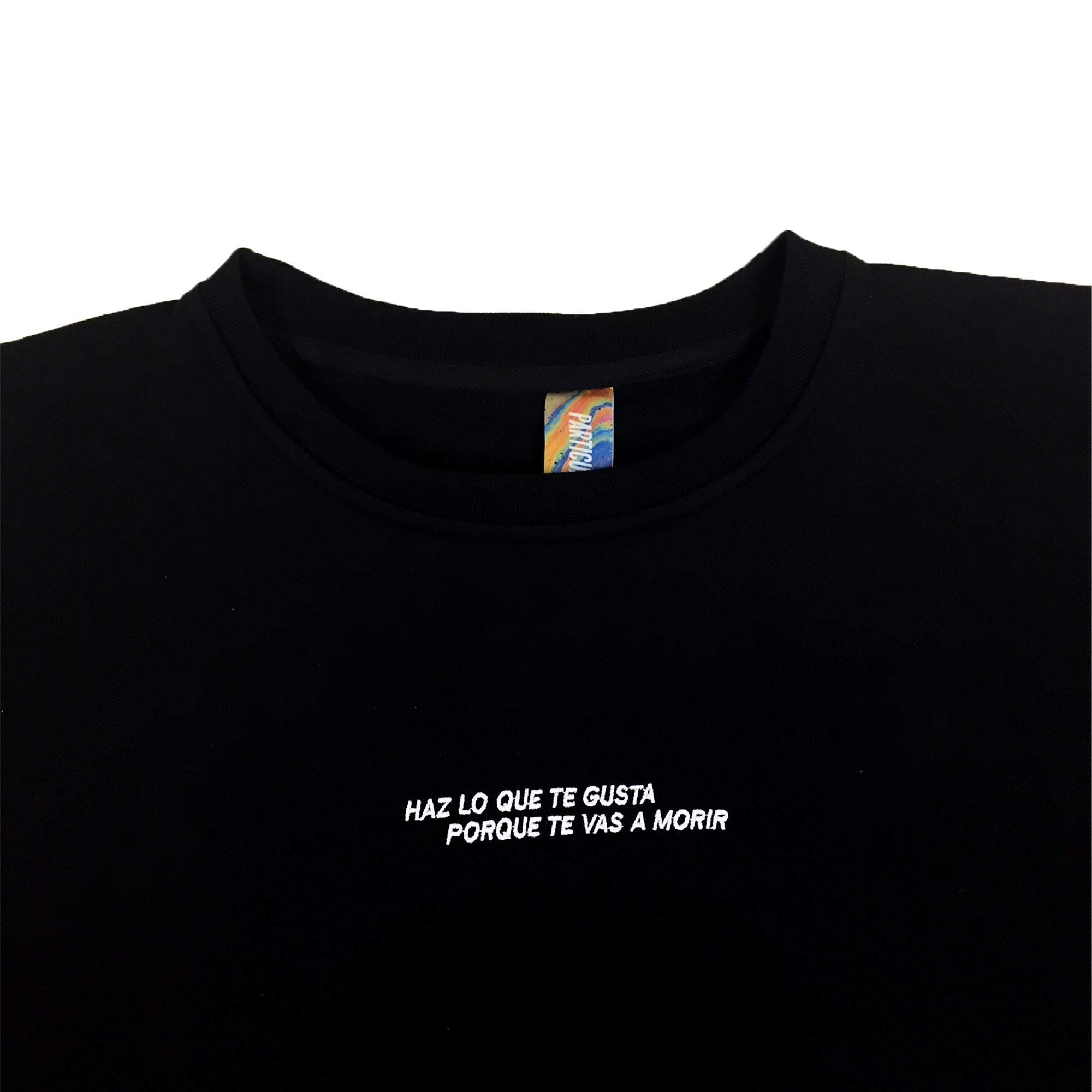 CREWNECK OVERSIZE HAZ LO QUE GUSTA NEGRO