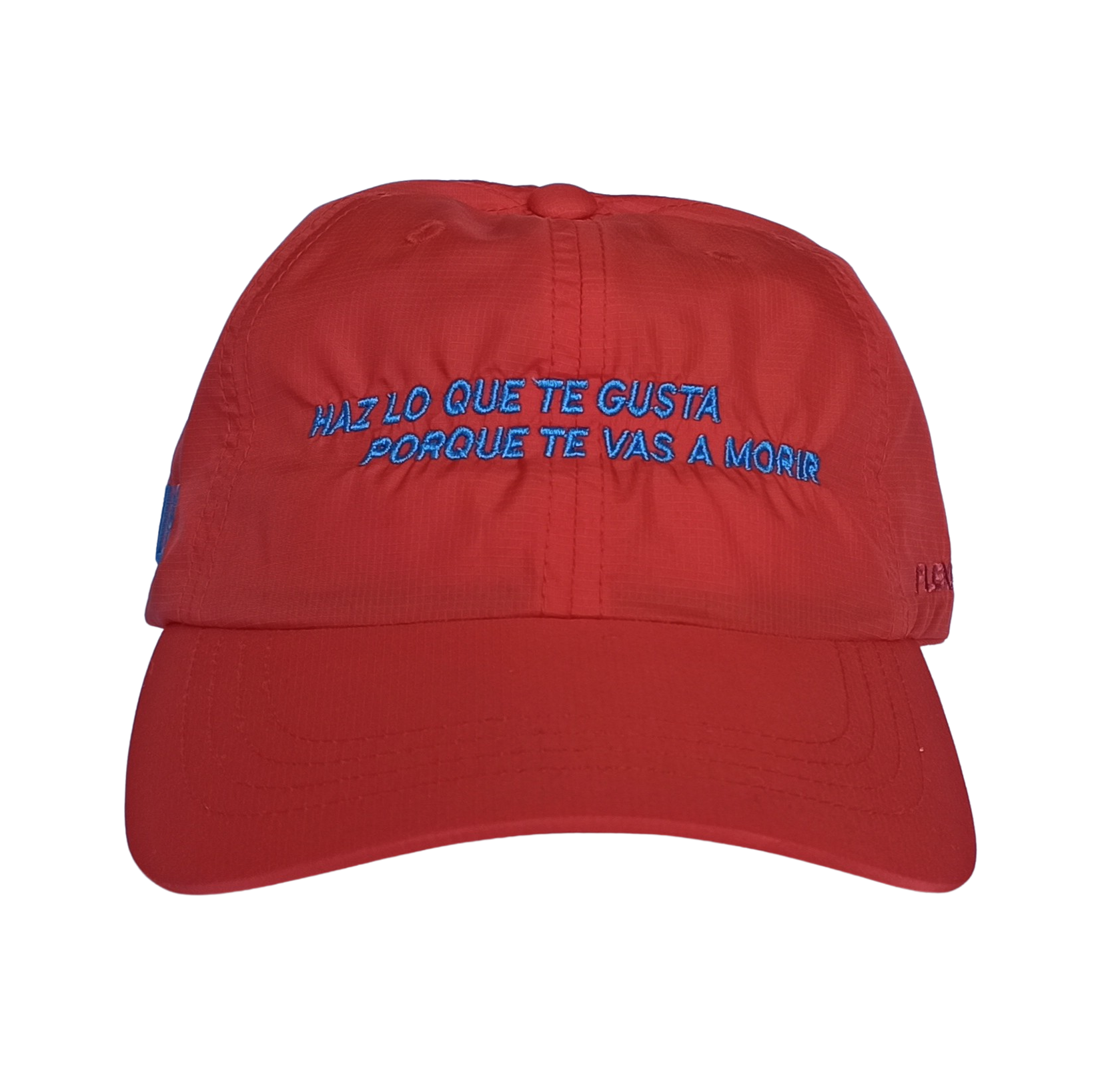 CAP NYLON DEPORTIVO "HAZ LO QUE QUIERAS" SALMON