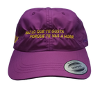 CAP NYLON "HAZ LO QUE QUIERAS" MORADO