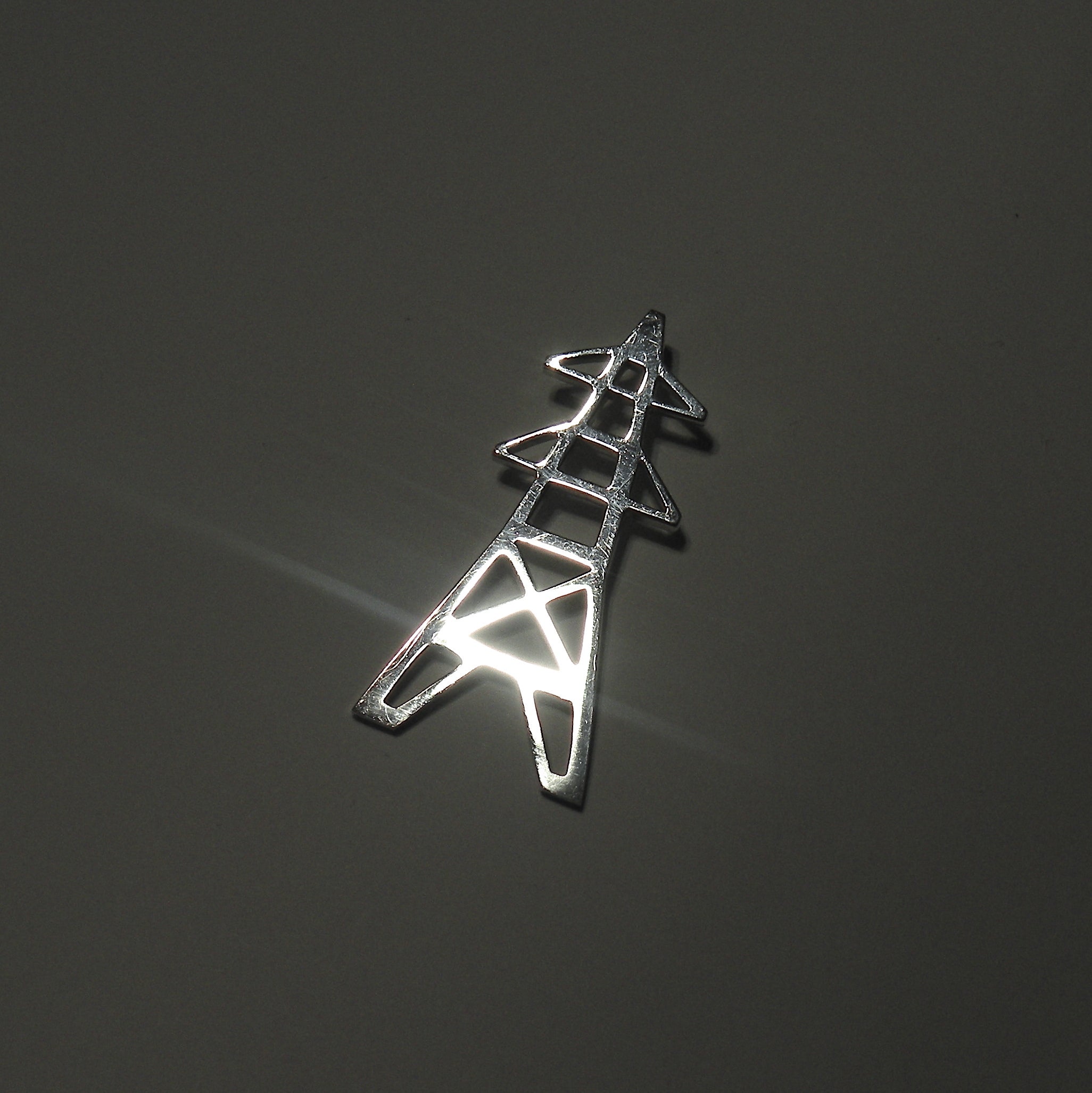 COLGANTE ANTENA DE PLATA