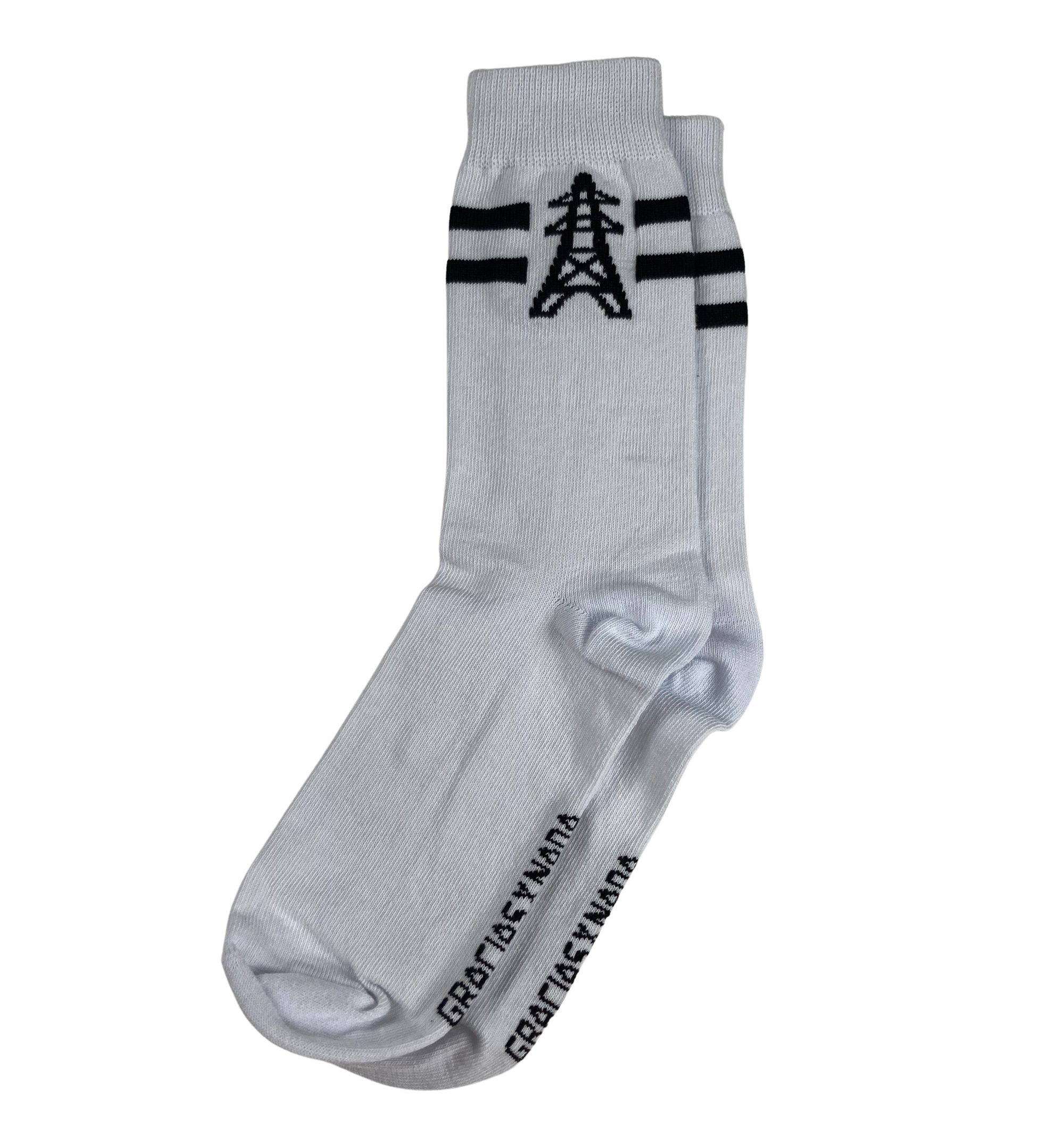 CALCETINES ANTENA 2.0 BLANCO