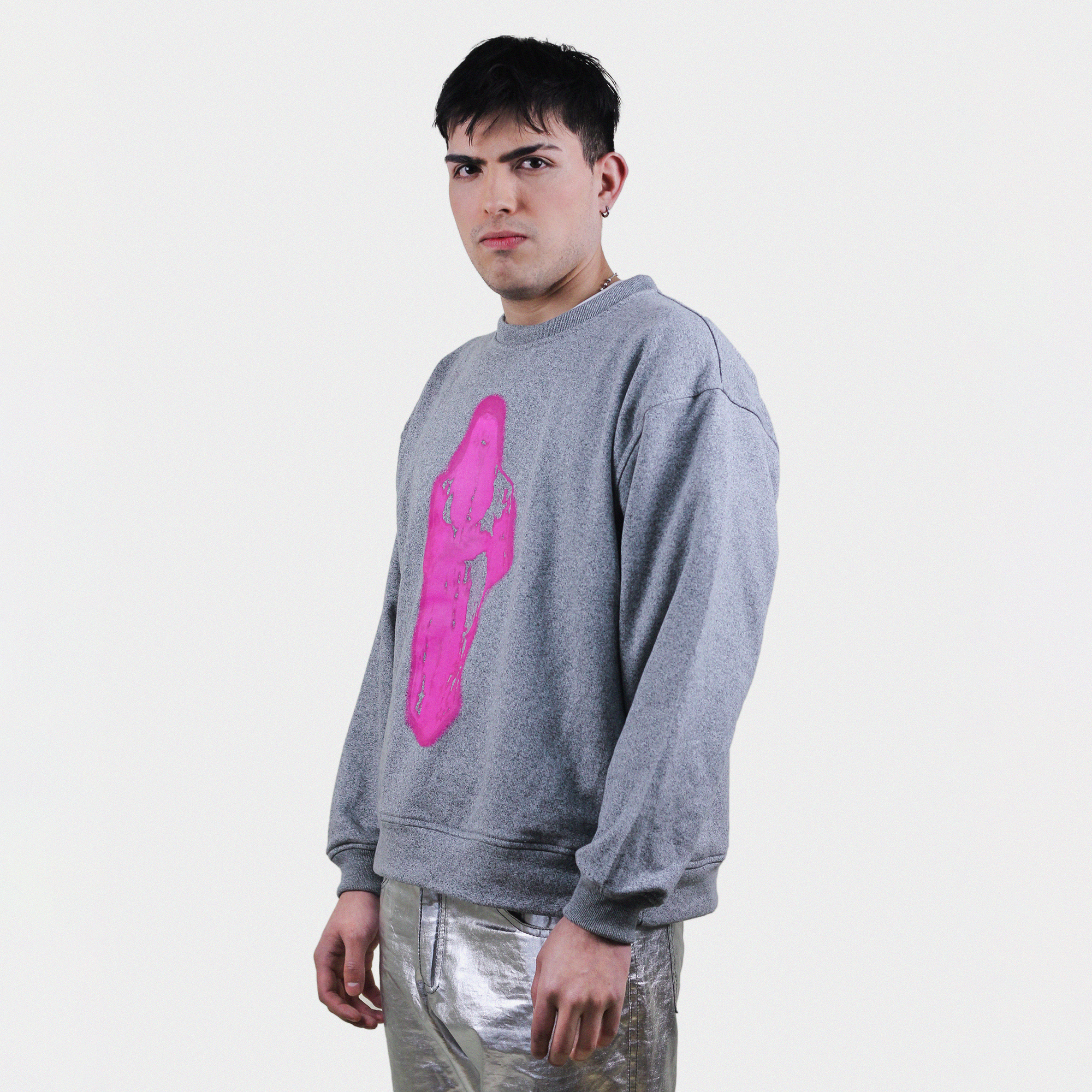 CREWNECK FANTASMA DE LA 210 GRIS